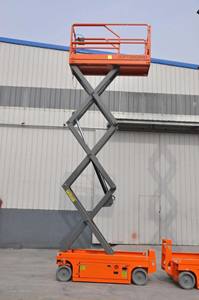 <span class=keywords><strong>Lift</strong></span> perancah Boom teleskopik otomatis, <span class=keywords><strong>Lift</strong></span> listrik seluler 4m 6m 8m 10m untuk Konstruksi Kondisi Baru 300kg - Product Image 4