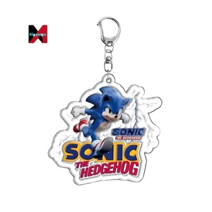 Soniced The Hedgehog <span class=keywords><strong>Porte</strong></span>-clés acrylique avec queues pour figurine de jeu et livraison directe - Product Image 5