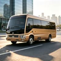 TENGLONG Nouveau mini-bus urbain de luxe à bas prix, 28 places, moteur diesel Cummins, transmission manuelle