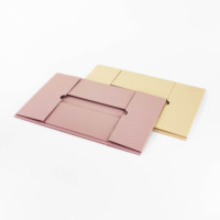 Boîtes personnalisées durables avec impression de logo Boîtes de perruque d'extension de cheveux d'emballage de cadeau d'expédition pliable de luxe