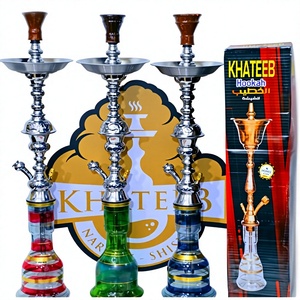 KHATEEB PREMIUM - Juego Completo de Cachimba Tradicional Jumbo (80 cm) - Product Image 2
