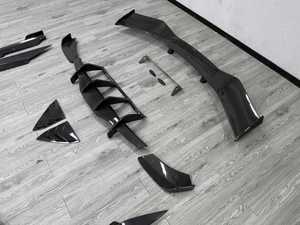 Bodykit de voiture en Fiber de carbone de haute qualité BTC pour Chevrolet <span class=keywords><strong>Corvette</strong></span> C8 nouvelle condition diffuseur de lèvre avant jupes latérales capot de becquet - Product Image 5