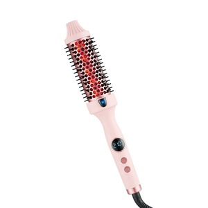 <span class=keywords><strong>Brosse</strong></span> Coiffante Infrarouge 2-en-1 <span class=keywords><strong>Lissante</strong></span> et Bouclante, Température Réglable Multi-vitesses pour Femmes - Vente en Gros - Product Image 4