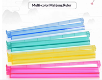 Support de présentation de mahjong moderne en acrylique, support magnétique pliable en forme de vague, organisateur de mahjong américain de luxe et décoration de table sculpturale