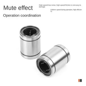 ตลับลูกปืนเคลื่อนที่เชิงเส้นมาตรฐานยุโรปความแม่นยำสูง <span class=keywords><strong>LME8</strong></span> 10-30UU แบบตรง ผลิตจากเหล็ก สำหรับเครื่องพิมพ์บรรจุภัณฑ์อาหาร - Product Image 3