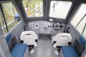 <span class=keywords><strong>Barco</strong></span> de pesca utilitario de cabina de aluminio de lujo 200HP fuera de borda listo bloqueable protección para todo tipo de clima conquistar olas y viajes - Product Image 5