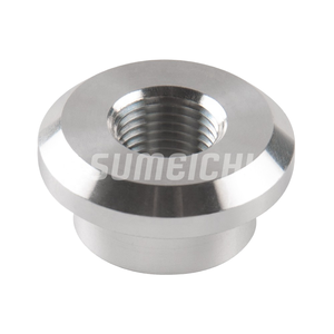 Raccord de soudure femelle SUMEICHI haute pression haute performance en aluminium usiné CNC anodisé 1/8" NPT - Product Image 4