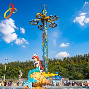 Attrazione per Parco Divertimenti all'Aperto: Emozionante <span class=keywords><strong>Giostra</strong></span> a Forma di Disco Volante in Vendita, Attrezzatura a Tema Spaziale su Larga Scala per Adulti e Bambini - Product Image 1