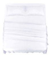 Ensemble de draps de lit en microfibre de luxe pour hôtel ensemble de 4 pièces en polyester tissé à motif uni King Size à poches profondes à usage domestique et hospitalier