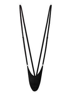 Justaucorps pour <span class=keywords><strong>homme</strong></span>, combinaison extensible avec bandes ajustables, string, sous-vêtements une pièce, s'adapte à tous les types de corps - Product Image 4