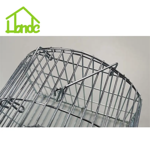 Trampa reutilizable para roedores, trampa <span class=keywords><strong>de</strong></span> metal galvanizado para atrapar y liberar <span class=keywords><strong>ratones</strong></span>, trampa para conejos, mapaches - Product Image 5