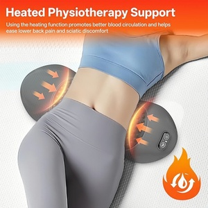 Coussin de <span class=keywords><strong>massage</strong></span> Shiatsu avec mousse à mémoire de forme pour le cou et la taille, masseur électrique cervical et dorsal alimenté par USB - Product Image 2