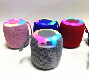 309 RGB Portable <b>Wireless</b> Speaker Multi-Color Light HD Stereo Built-in <b>Mic</b> App Supported Outdoor Audio Player Loudspeaker - Product Image 4