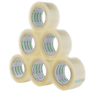 Ruban d'emballage transparent Comix, 6 rouleaux, ruban adhésif pour expédition et déménagement - Product Image 1