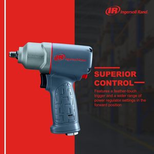 Llave de Impacto Neumática Ingersoll Rand 2115TiMAX de 3/8 Pulgadas con Caja de Titanio, 300 Ft Lbs de Torque, para Reparación Automotriz - Product Image 5