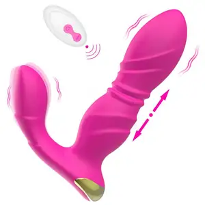 Wireless Remote Control Anal Vibrator Bead Stimulator USB Charge Prostate Massage Butt Plug Sex Toy for Women Men