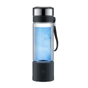 400Ml Dễ Dàng Hoạt Động Có Thể Sạc Lại Nước Thủy Tinh Xách Tay Điện Hydrogen Giàu Máy Phát Điện Nước