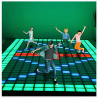 Pengxing Led piste de jeu de danse projecteur de sol à led interactif logiciel de jeu actif à vendre