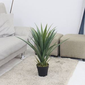 Plantes artificielles en plastique Monstera avec pot pour la décoration de la maison de Pâques - Product Image 3