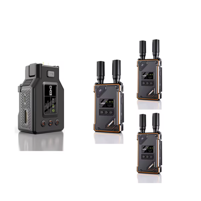 VRRIIS WL087Pro 500m Long Range Distance 1 TX 3 RX Wireless HD Video Transmission for DJI Pocket 3 OBS Live Streaming