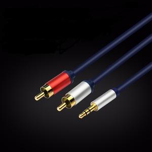 1.5m/3m/5m/10m/15m/20m 3.5mm maschio a 2RCA maschio spina <span class=keywords><strong>Audio</strong></span> Stereo Y Splitter cavo Cable Kabel Kable per cuffie HDTV - Product Image 2