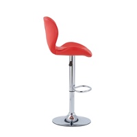 Vente directe d'usine, chaise de bar pivotante classique en cuir PU, chaise de bar pivotante à 360 degrés, hauteur réglable