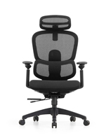Promotion bureau debout rembourré de luxe Hbada ergonomique nouveau design chaise de bureau de mobilier moderne