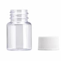 Vente en gros de flacons à large ouverture en PET givré de 20 ml, 30 ml, 40 ml, flacon à pilules réutilisable de 8 g pour le stockage de médicaments et de compléments alimentaires