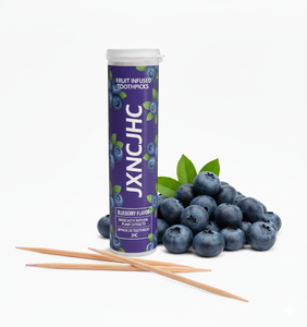 Palillos de Dientes con Sabor a Madera Natural 2026, Empaque Personalizado, Aliento Fresco, Sabrosos Palillos de Dientes con Sabor a Manzana, Menta y Canela - Product Image 6