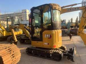 Mini-excavatrice sur chenilles hydraulique Caterpillar d'occasion, modèles 302CR et 303CR, modèle 2022, 3 tonnes, moteur, pompe, stock Shanghai, vente chaude - Product Image 2