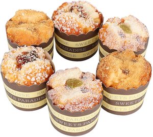 ชุดตกแต่งเค้กจำลอง 6 ชิ้น ขนมปัง ขนมหวาน เค้กปลอม - Product Image 3