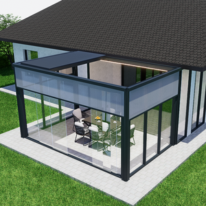 10x14 12x10 10x12 ft <strong>for</strong> Motorizada <strong>Cover</strong> Waterproof Proof Winter <strong>Pergola</strong> with Retractable Awning Shade - Product Image 2