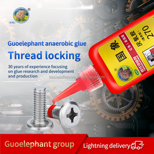 SL GUOELEPHANT 270 Fijador de Roscas Rojo de Alta Resistencia, Adhesivo Anaeróbico para Fijación Permanente, 50ml - Product Image 2