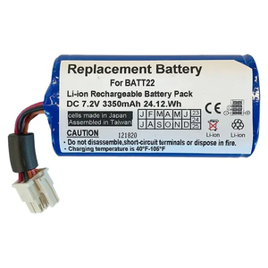 Batterie Li-ion BATT22 901122 7.4V 3200mAh pour moniteur de signes vitaux Welch Allyn Connex Spot - Product Image 2