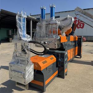 All in One Granulating 24H Production Granulator Auto <b>Cutter</b> Unit Temp Control Single Screw Continuous Screen Exchange Device - Product Image 5