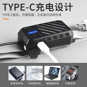 Running Waist Pack With Led Light Nylon Emergency Lighting For Jogging And Night Riding - Product Image 3