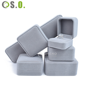 Luxury Velvet Jewelry Packaging Box for <b>Ring</b> Necklace Earring Ideal for Gift Giving And Retail Jewelry Display - Product Image 1