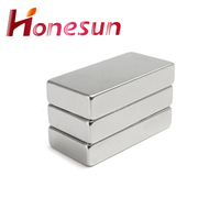 Lot de blocs magnétiques en néodyme 40x20x10mm, blocs magnétiques ndfeb
