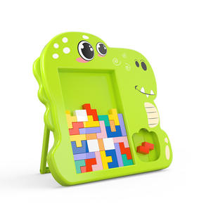 Para bloques <span class=keywords><strong>Tetris</strong></span>, rompecabezas educativo, tablero de juego de escritorio DIY, bloques de construcción de plástico para niños, iluminación de juguete transfronteriza - Product Image 1