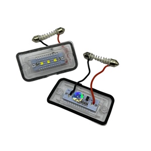 Bán buôn tự động dẫn Giấy phép số Tấm Đèn cho Mercedes-Benz w203 A209 c209 w209 SL R230 <span class=keywords><strong>SLR</strong></span> r199 MAYBACH 57 / 62 - Product Image 1