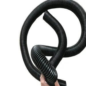 Spiral spring central PVC steel expandable stretch vacuum cleaner flexible pipe Hose for pet dryer extruder making machine line