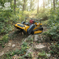 Mesin Pemotong Rumput Robot Bensin Termurah 800mm 1000mm 1200mm dengan Remote Control