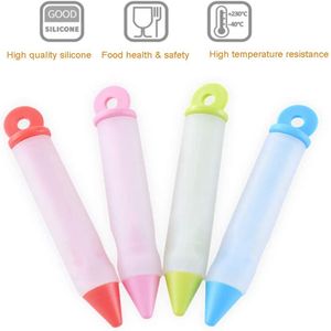 Pistola per Crema al Cioccolato in Silicone Alimentare, Design a Penna Staccabile, Utensile da Cucina per Decorazione di <span class=keywords><strong>Torte</strong></span> e Biscotti - Product Image 3