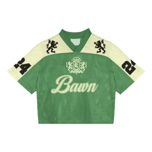 Tontons Custom Sublimation <b>Fan</b> Sports Jersey Tee Short Sleeve Breathable Cropped Football Jersey - Product Image 6