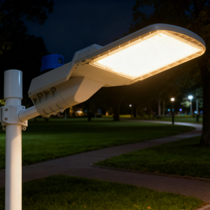 Lámpara de Calle LED de 100W, Ahorro de Energía, IP65 Impermeable, Lámpara de Carretera para Exteriores, Regulable 3000K-6500K, Aluminio, Garantía de 5 Años, FL-LD-AEH3 H - Product Image 1