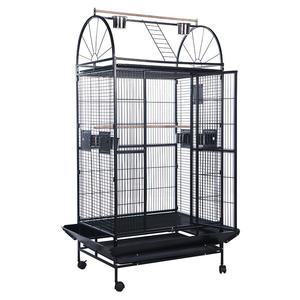 Jaula para Pájaros Canarios de Acero Inoxidable con <span class=keywords><strong>Accesorios</strong></span>, Jaula Grande para Loros, Aviario Portátil, Jaulas Grandes para Pájaros en Venta - Product Image 2