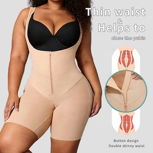 Faja Moldeadora Colombiana para Mujer con Cremallera, Postquirúrgica, Control de Abdomen, Etapa <span class=keywords><strong>3</strong></span> BBL - Product Image 3