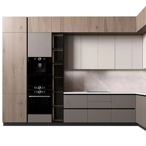 Muebles de Cocina Modernos de Diseño Simple y <span class=keywords><strong>Buena</strong></span> Calidad, Personalizados, Completos, en Forma de L, con <span class=keywords><strong>Isla</strong></span> - Product Image 2