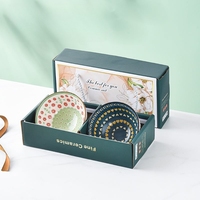 Coffret cadeau de bol en porcelaine japonaise Offre Spéciale en porcelaine de 4.5 pouces