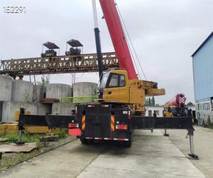 Camión grúa todoterreno SANY modelo STC600t5 y 60t usado con motor de núcleo y componentes de cojinete - Product Image 5